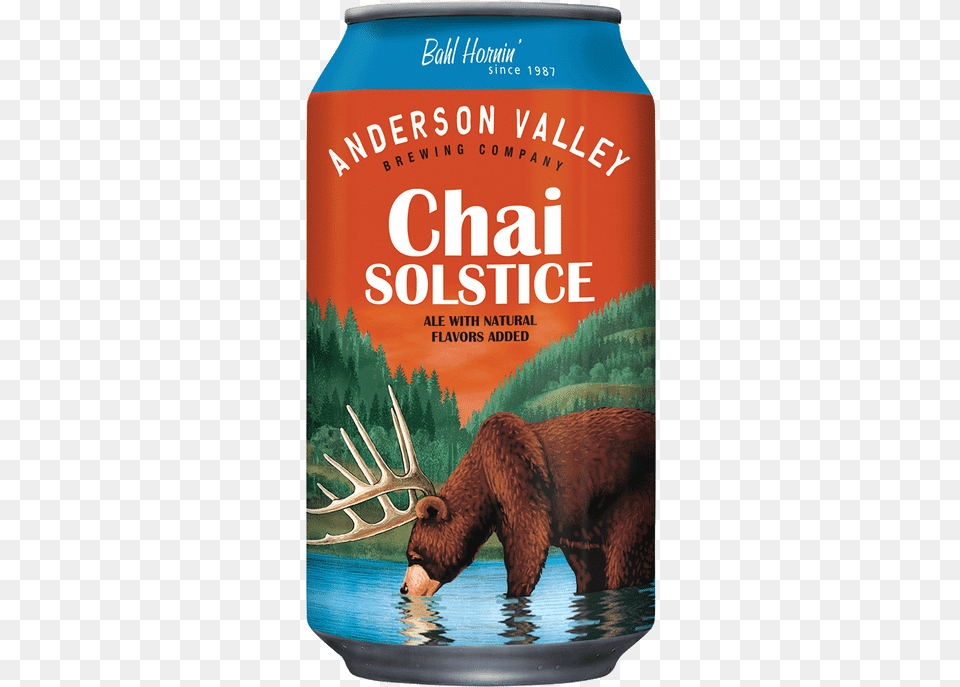 Anderson Valley Chai Solstice Anderson Valley Hop Ottin Ipa, Animal, Bear, Mammal, Wildlife Png