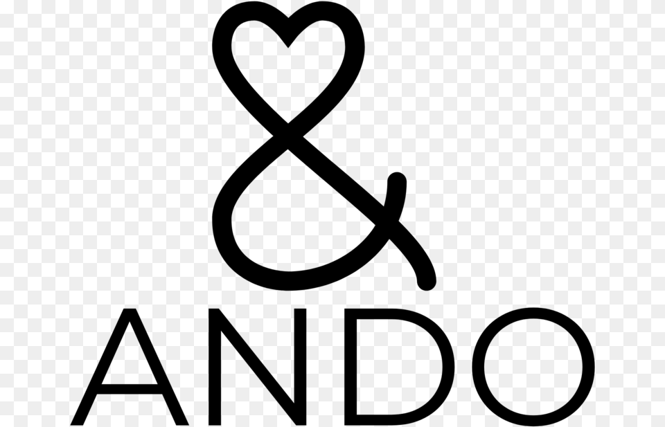 Ando Logo Black Logo, Gray Png Image