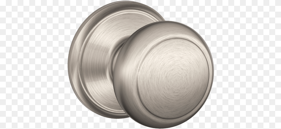 Andober Knob Satin Nickel, Bronze, Plate Png Image