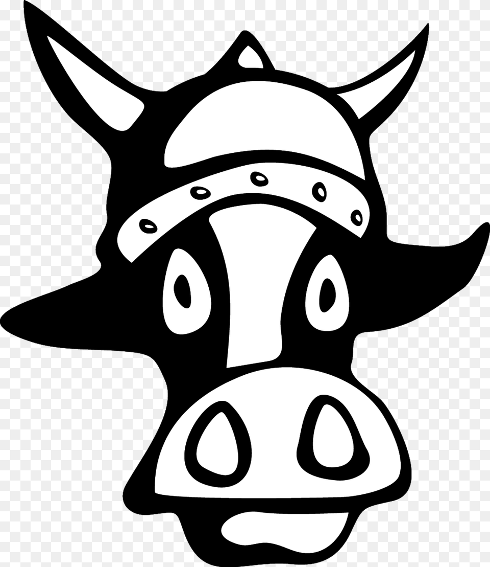 Andocon Logo Which Is A Cartoon Cow Head Wearing A Valentines Day Cow Pun, Stencil, Animal, Bull, Mammal Free Png