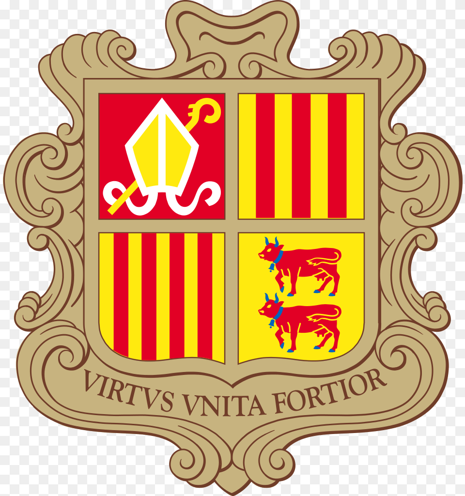 Andorra Coat Of Arms, Armor, Shield, Symbol, Emblem Png Image