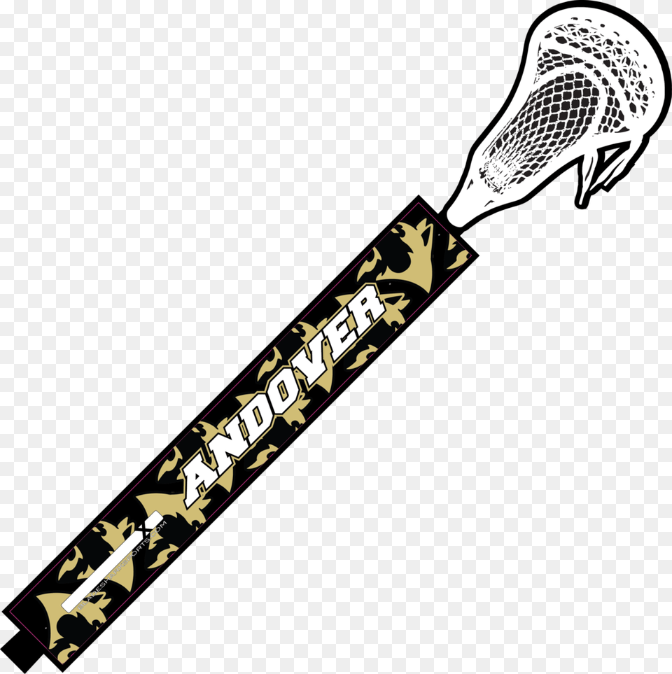 Andover Huskies Custom Team Design Lacrosse Stick Wrap Red Bridge Manistee River, Electrical Device, Microphone, Animal, Bird Free Png