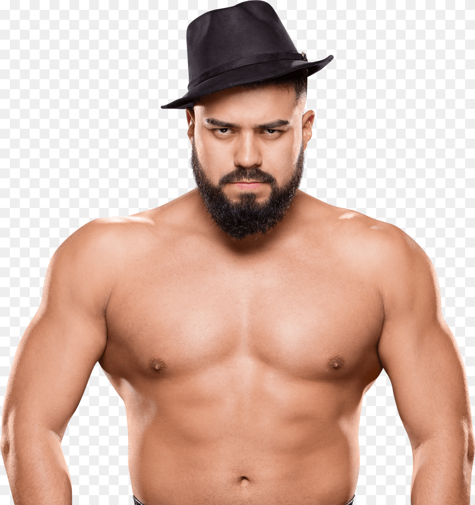 Andrade Cien Almas United States Champion, Beard, Clothing, Face, Hat Free Png