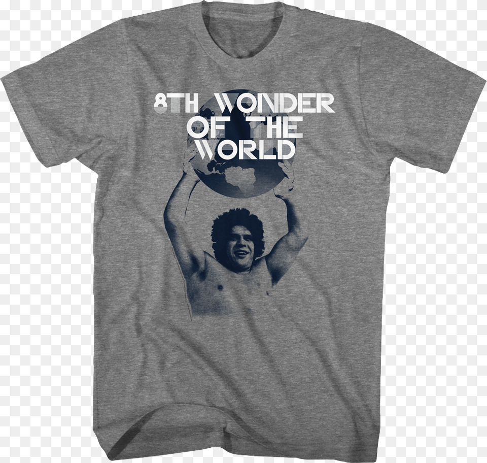 Andre The Giant, Clothing, T-shirt, Shirt, Adult Free Png Download