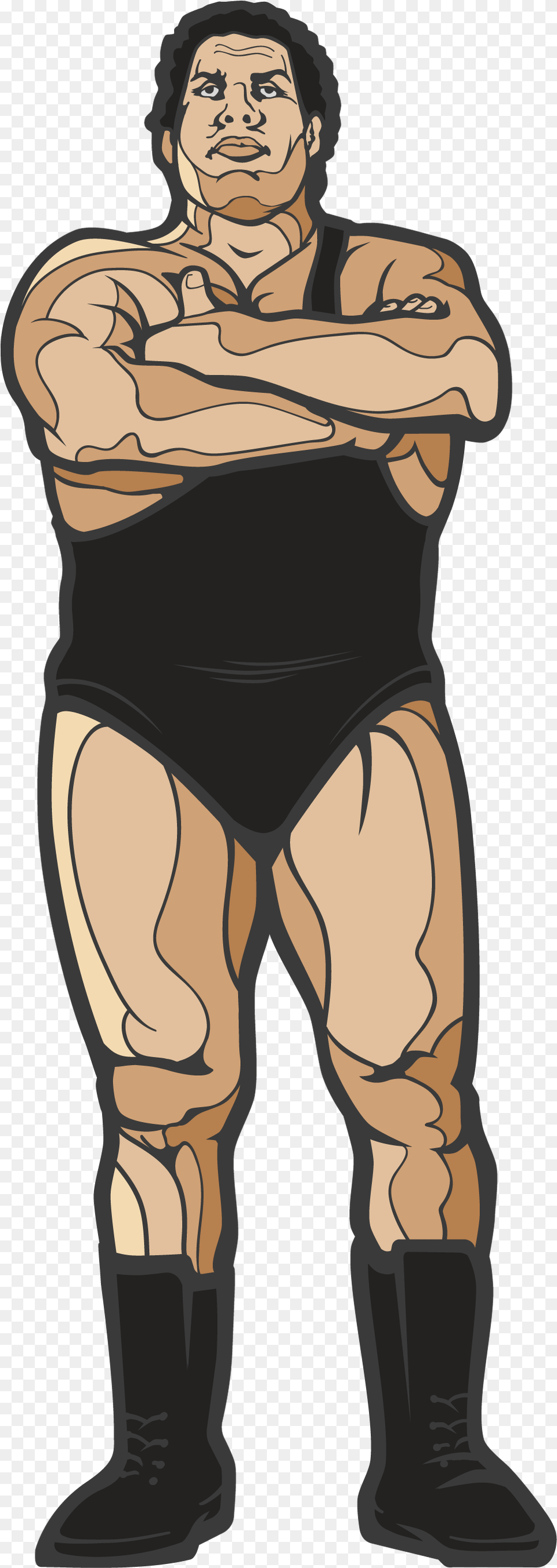 Andre The Giant Andre The Giant Pin, Adult, Female, Person, Woman Free Png