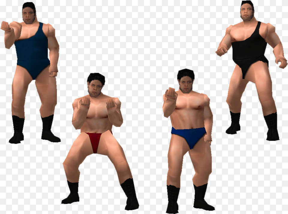 Andre The Giant No Mercy, Person, Back, Body Part, Man Free Png