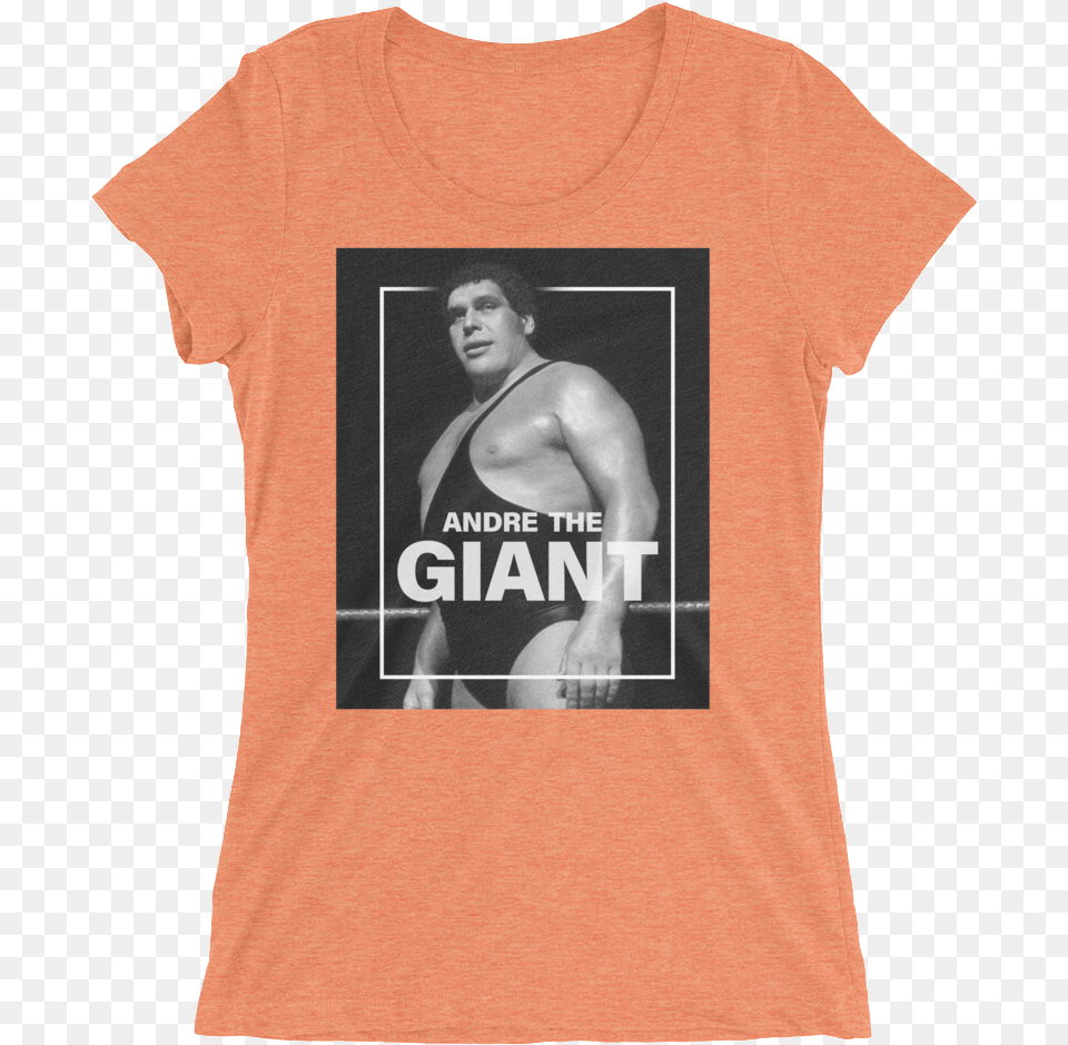 Andre The Giant Quotphotoquot Women39s Tri Blend T Shirt Yas, Adult, Clothing, Male, Man Png Image