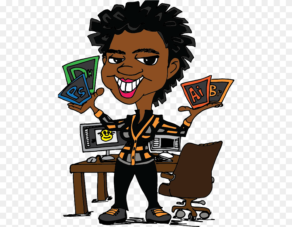 Andrea Batts Latson Multimedia Instructor Cartoon, Book, Comics, Person, Publication Png