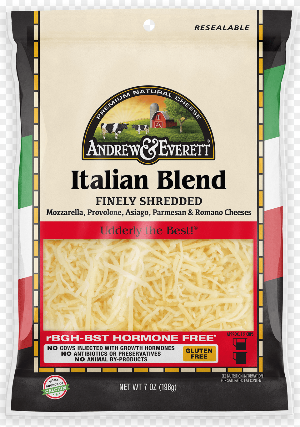 Andrew And Everett Shredded Colby Jack Cheese, Food, Noodle, Pasta, Vermicelli Png Image