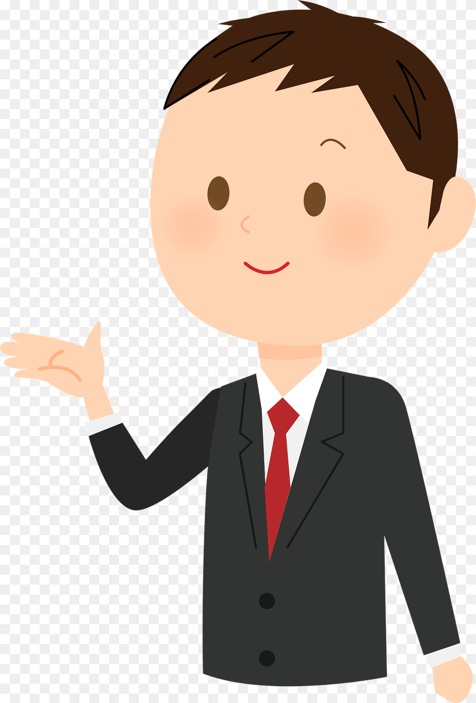 Andrew Businessman Acting As A Guide Clipart, Suit, Clothing, Formal Wear, Accessories Free Transparent Png