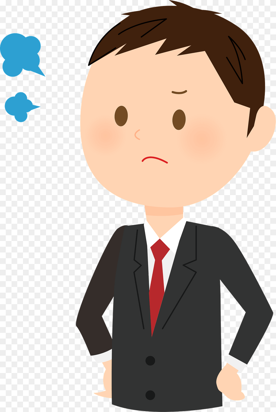 Andrew Businessman Is Angry Clipart, Accessories, Suit, Tie, Formal Wear Free Png Download
