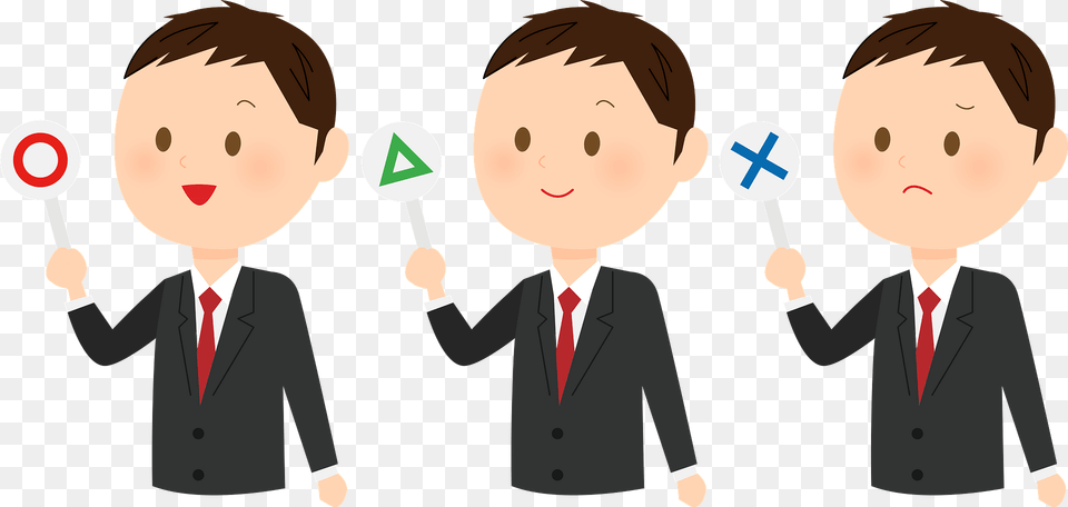 Andrew Businessman Is Holding O Triangle And X Signs Clipart, Baby, Person, Face, Head Png Image