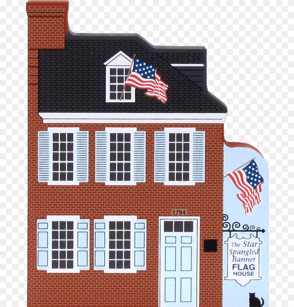 Andrew Johnson National Historic Site, American Flag, Architecture, Building, Flag Png Image