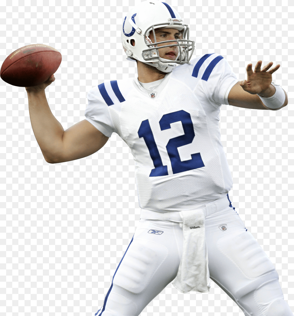 Andrew Luck Go Colts Andrew Luck No Background, Helmet, American Football, Playing American Football, Person Png