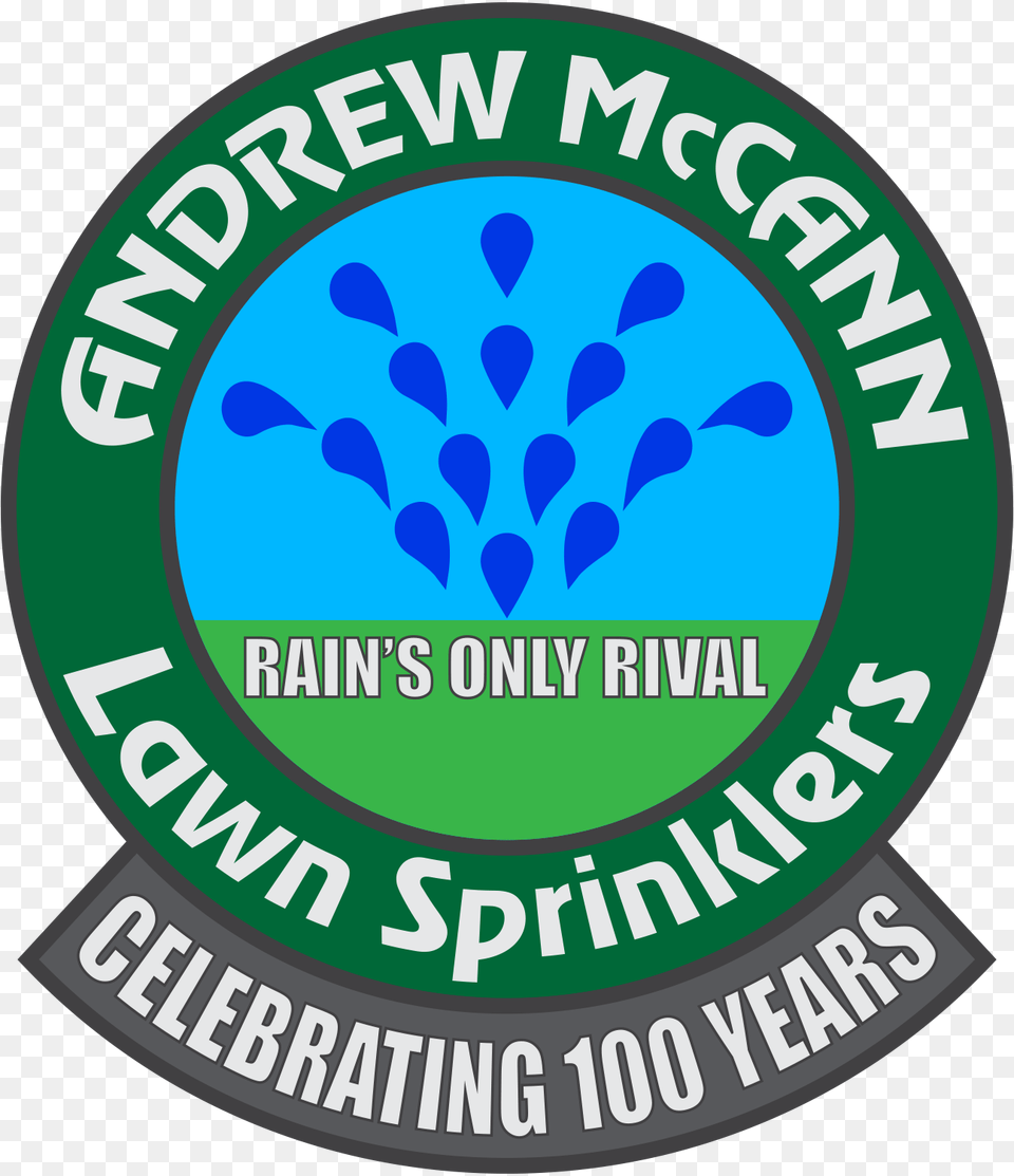 Andrew Mccann Sprinkler Company Irrigation Sprinkler, Logo, Food, Ketchup, Symbol Png
