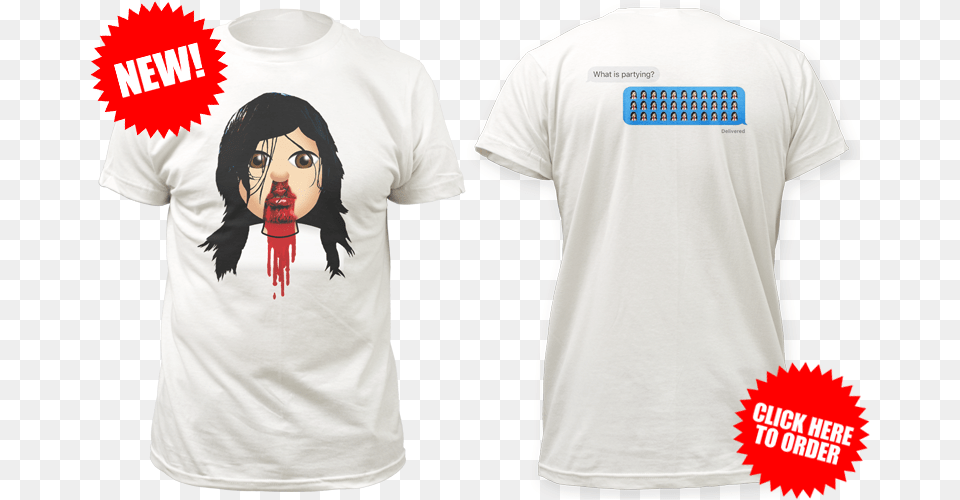 Andrew Wk News New Emoji T Shirt Active Shirt, Clothing, T-shirt, Face, Head Free Png Download