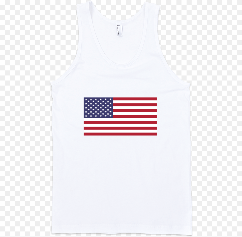 Andrews Field, Flag, American Flag, Clothing, Tank Top Png