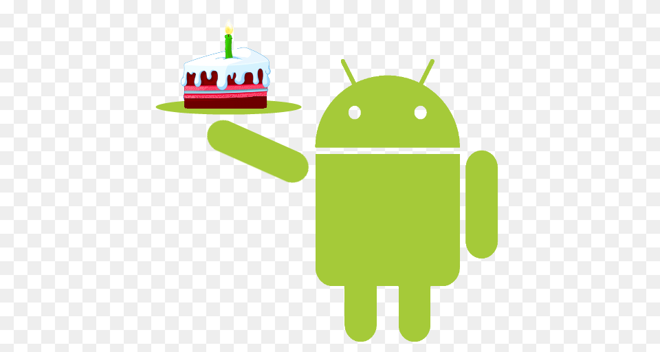 Android, Birthday Cake, Cake, Cream, Dessert Free Transparent Png