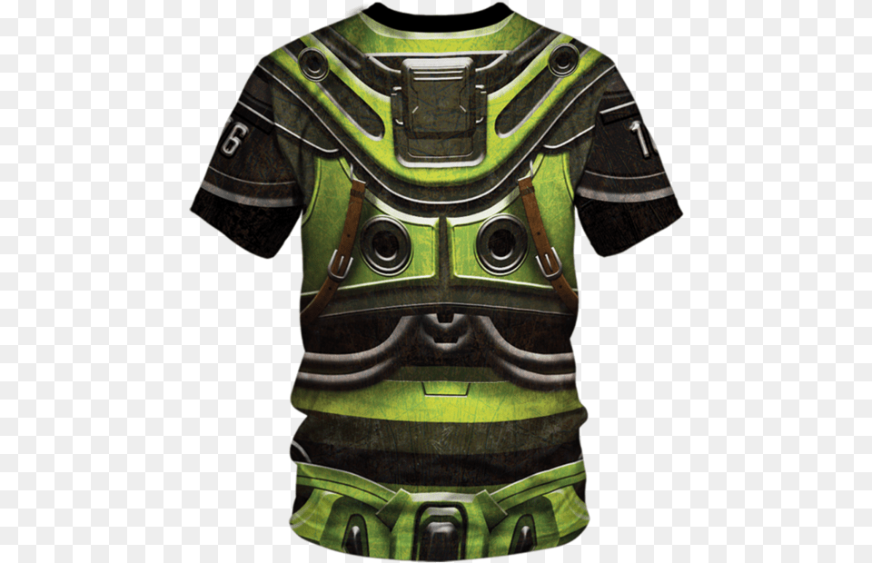 Android 16 Dbz Compression Shirt, Clothing, Emblem, Symbol, T-shirt Free Transparent Png