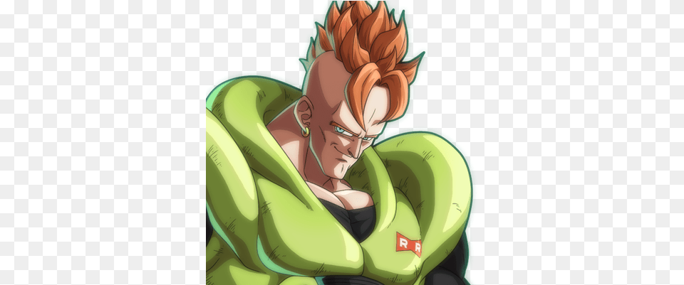 Android 16 Dragonball Fighterz World Tour Dbfz Android 16, Fruit, Produce, Plant, Food Free Png Download
