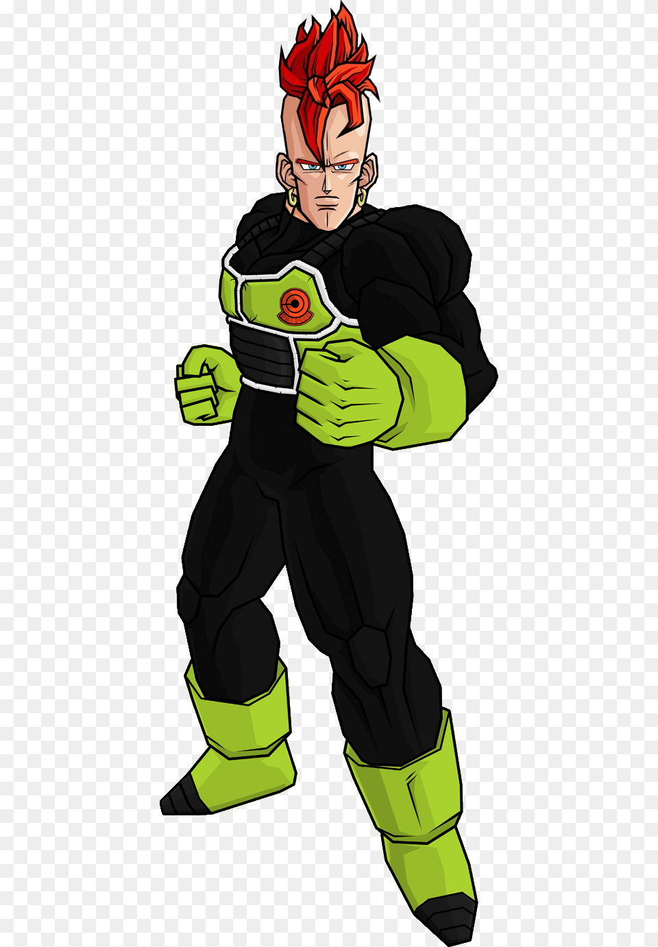 Android 16 Saiyan Armor V2 By Db Own Universe Arts D3rdupz Android, Book, Comics, Publication, Person Free Png Download