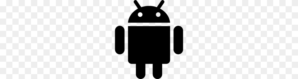 Android, Gray Png