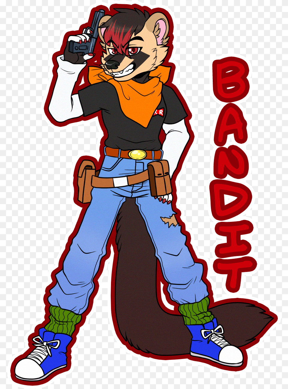 Android 17 Bandit Cartoon, Book, Publication, Comics, Person Png Image