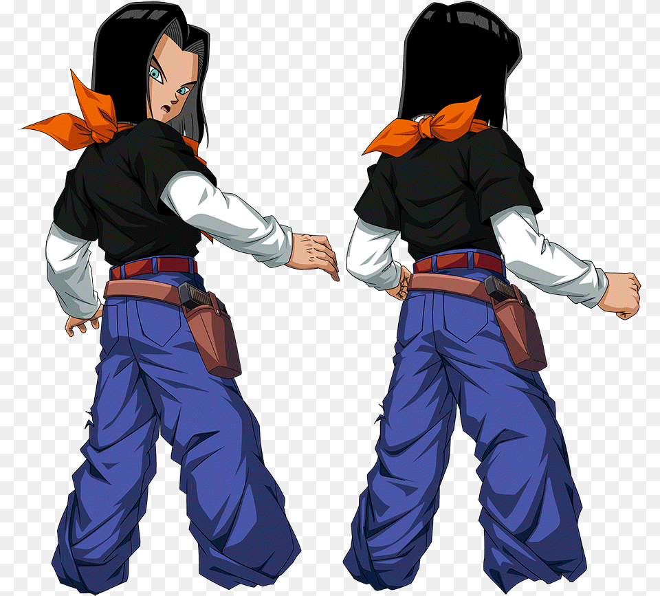 Android 17 Dokkan Assets, Adult, Person, Man, Male Free Png