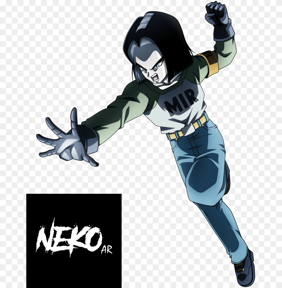 Android 17 New Power Android 17 Nekoar, Adult, Person, Woman, Female Free Png