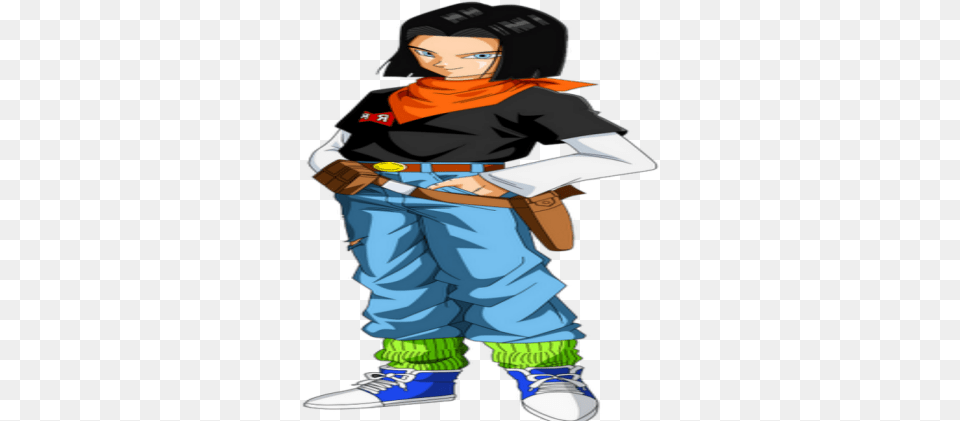 Android 17 Roblox N 17 Dragon Ball Z, Book, Clothing, Comics, Publication Png