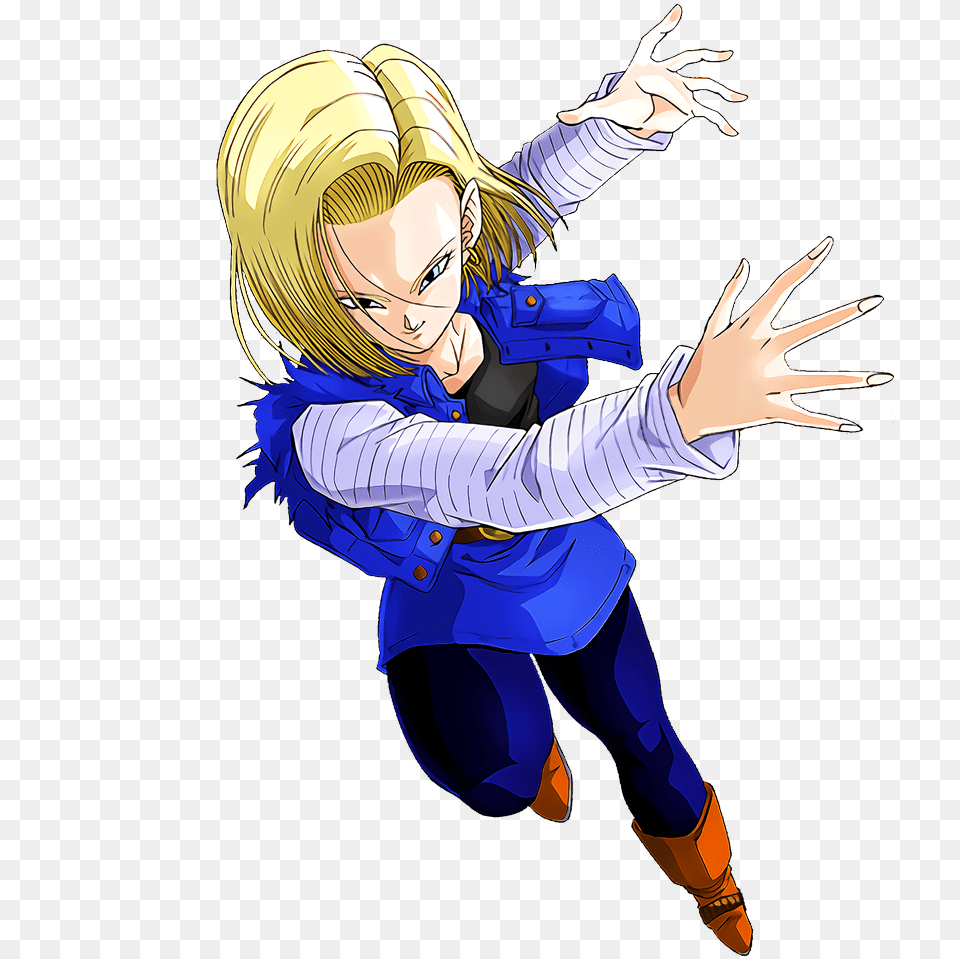 Android 18, Book, Publication, Comics, Adult Free Transparent Png