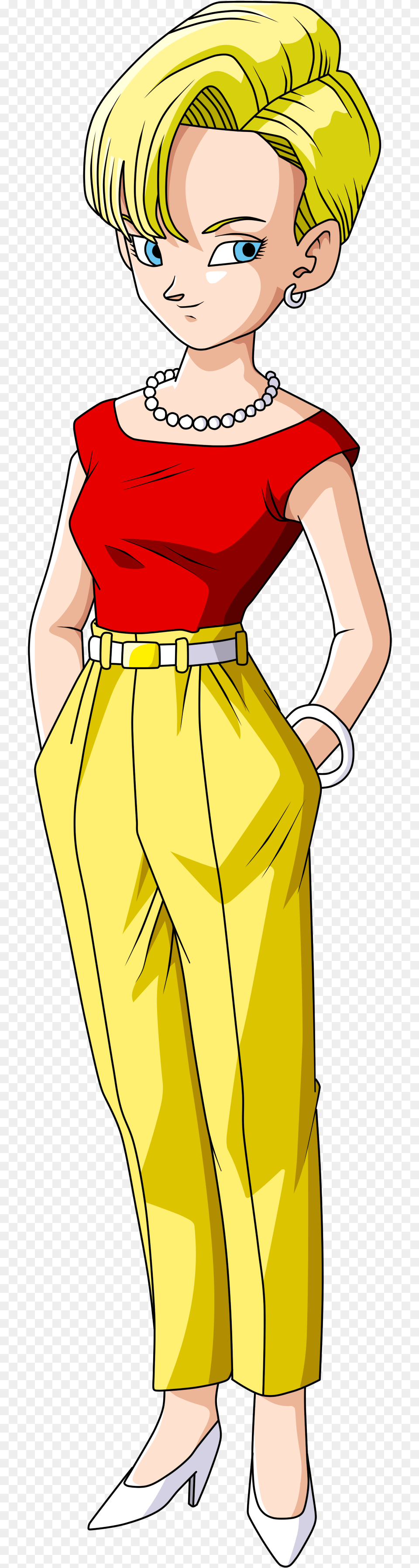 Android 18 Formal, Woman, Adult, Book, Comics Free Transparent Png