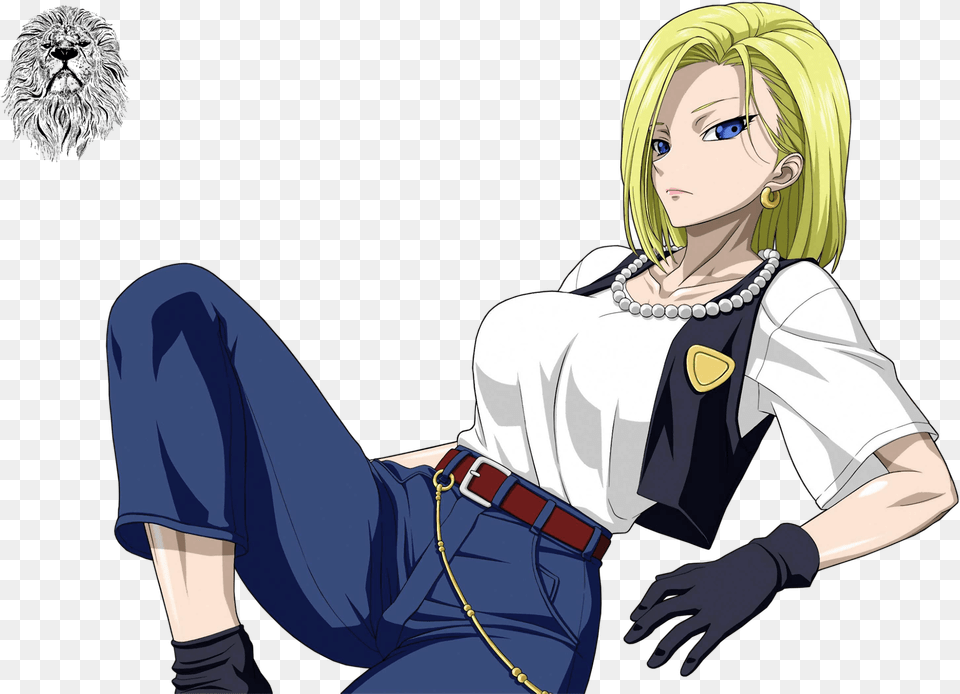 Android 18 Goku Android, Adult, Publication, Person, Female Free Transparent Png