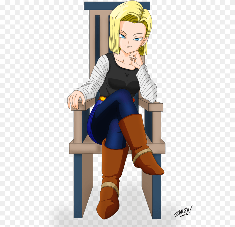 Android 18 Lick My Boots, Adult, Person, Woman, Female Png