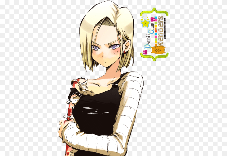 Android 18 Wallpapers Androide, Book, Comics, Publication, Adult Free Png