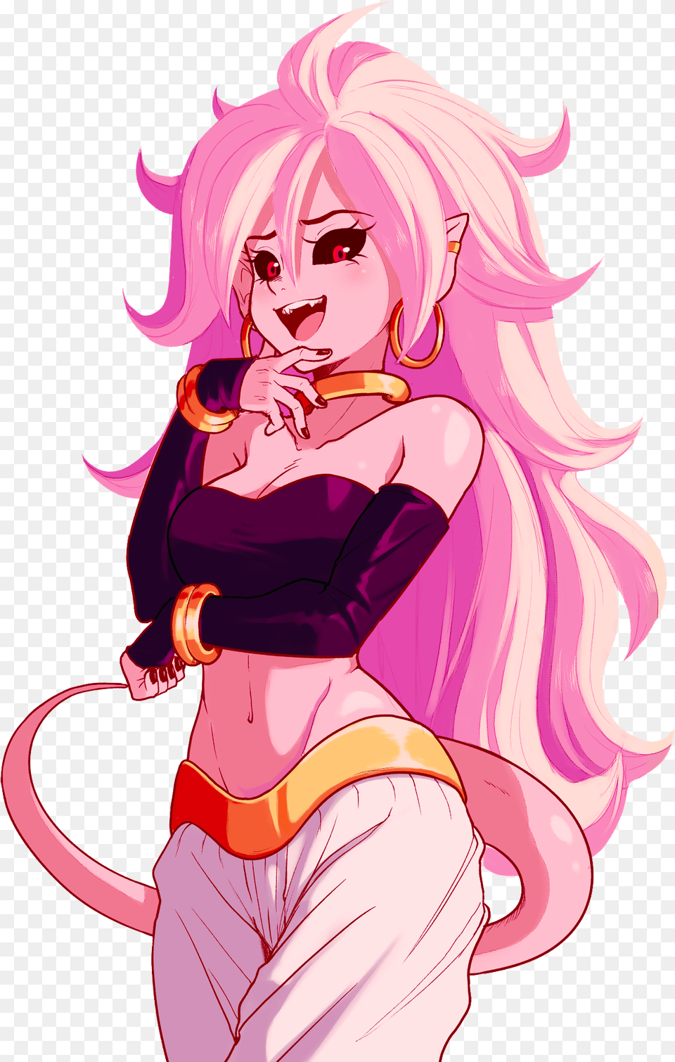 Android 21 Android 21 Fanart Cute, Book, Comics, Publication, Adult Free Transparent Png