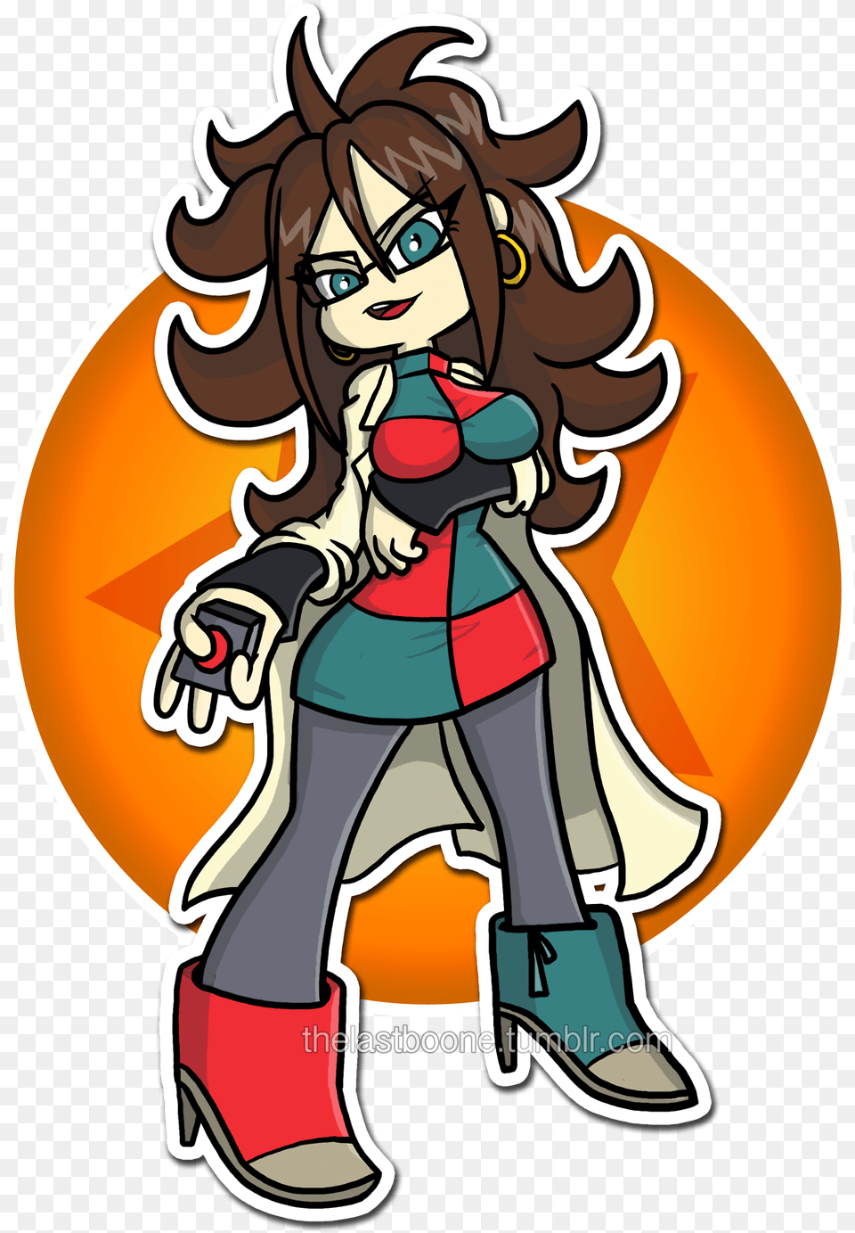 Android 21 Because Why Not Cartoon, Book, Comics, Publication, Baby Free Png Download