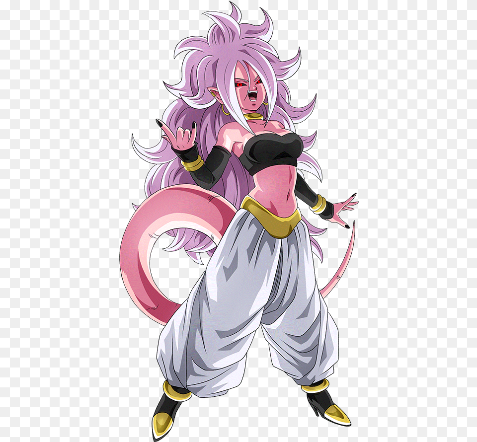 Android 21 Dokkan Battle, Book, Comics, Publication, Baby Free Png Download