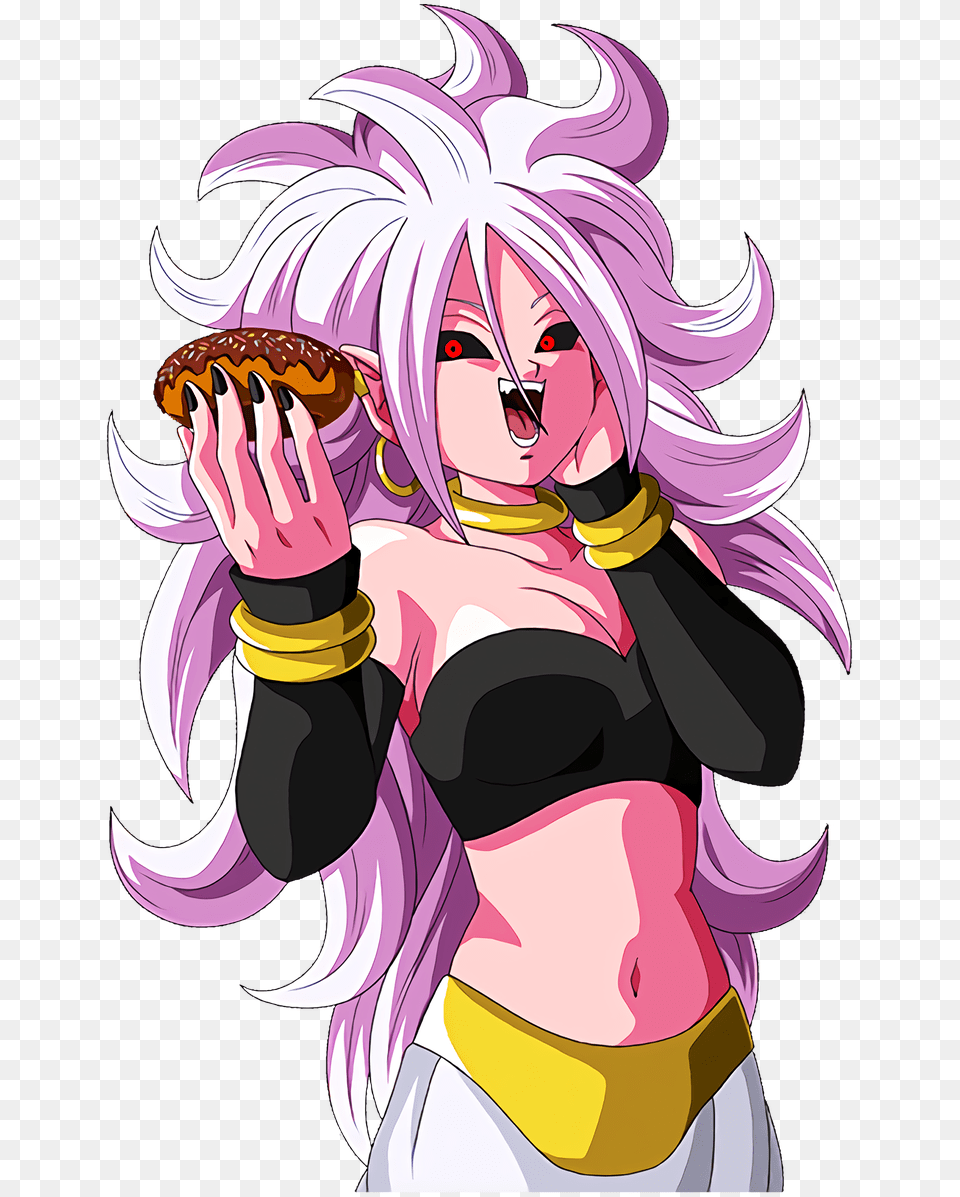 Android 21 Dokkan Battle, Book, Comics, Publication, Adult Free Png