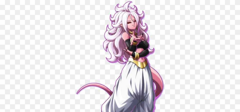 Android 21 Dragon Ball Fighterz Android 21, Publication, Book, Comics, Adult Free Transparent Png