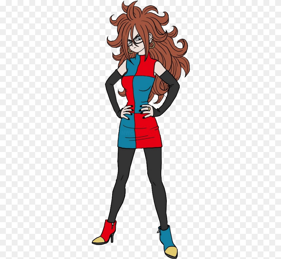 Android 21 Dragon Ball Super Androide, Book, Publication, Comics, Person Free Png Download