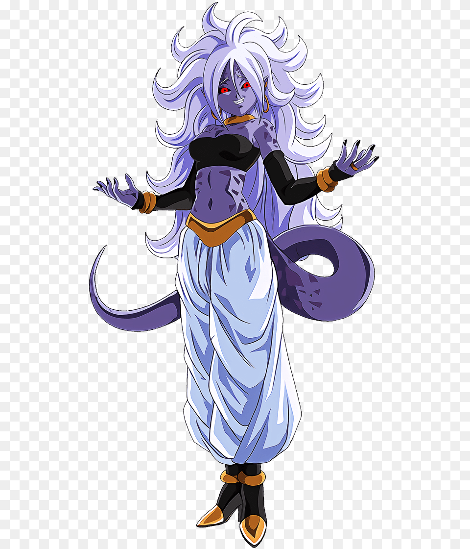 Android 21 Dragon Ball Z Android 21, Book, Comics, Publication, Person Png Image