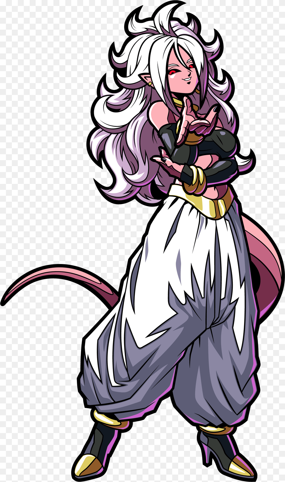 Android 21 Figpin Dragon Ball Android 21, Publication, Book, Comics, Adult Free Png