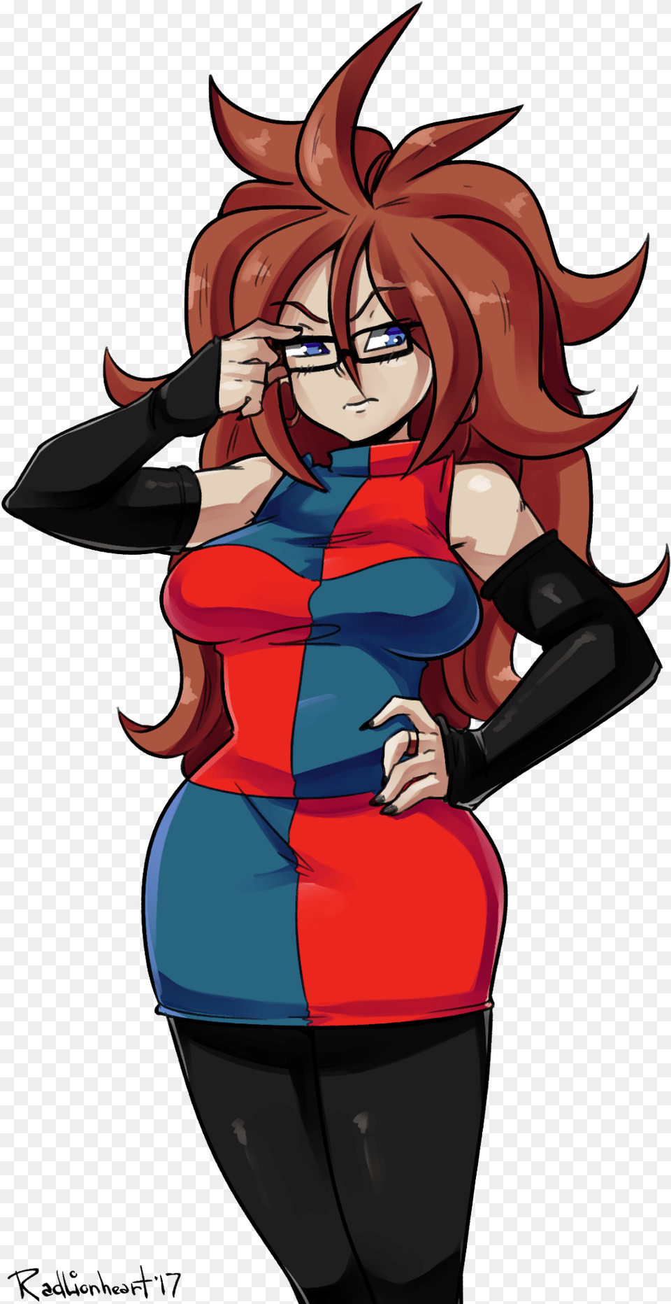 Android 21 From Dragon Ball Fighterz By Android 21 Sexy, Book, Comics, Publication, Person Png Image