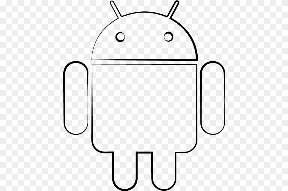 Android, Gray Free Png Download
