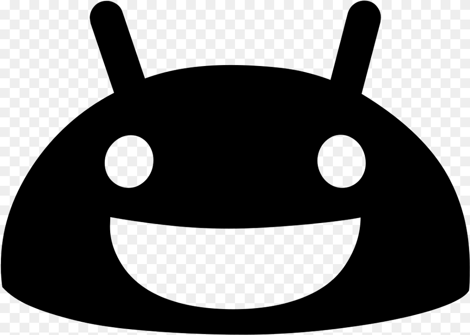 Android 43 Emoji, Gray Png Image