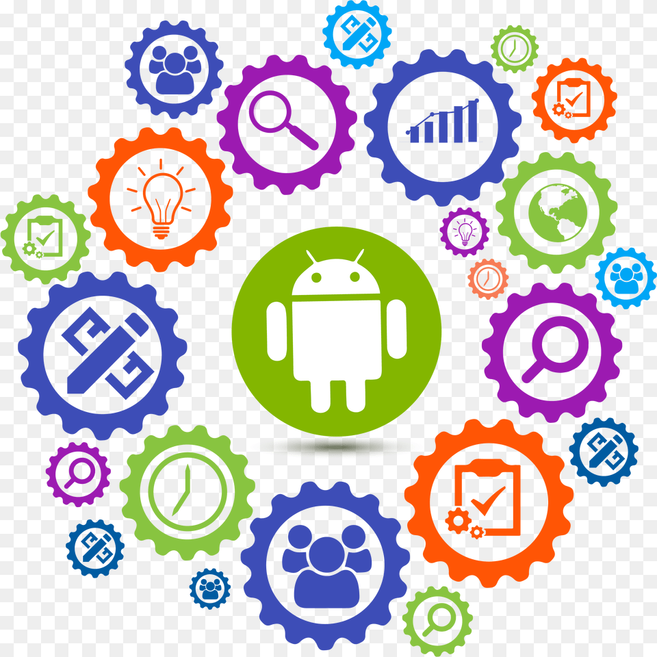Android App Development Images, Symbol, Machine, Wheel Png