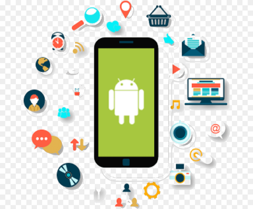 Android App Development In Chennai Android App Development, Electronics, Phone, Mobile Phone Free Png
