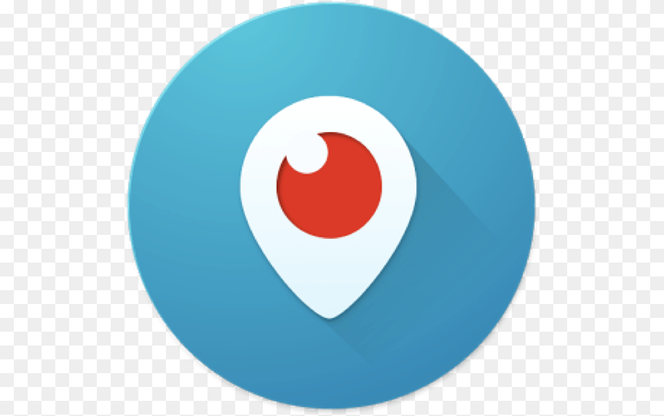 Android App Of The Month Periscope Sony Mobile Blog 3d Periscope Logo, Disk Png Image