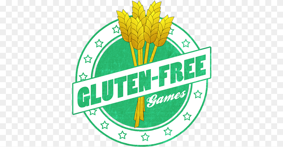 Android Apps By Gluten Games Llc Gluten, Logo, Badge, Green, Symbol Free Png Download